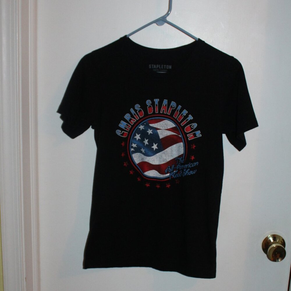 Chris Stapleton "All-American Road Show" concert tour t-shirt.